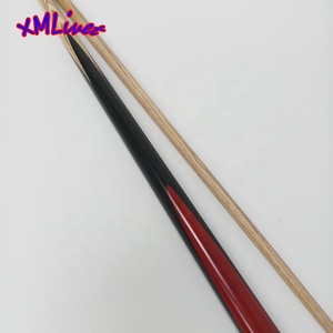 Xmlivet ฝังสนุ๊กเกอร์สีแดงแบบแฮนด์เมด1/2แบ่งออกเป็น9.5มม. พร้อมเถ้าไม้คิวทอง<span class=keywords><strong>แดง</strong></span>อุปกรณ์เสริม - Product Image 3