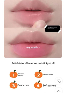 <span class=keywords><strong>Baume</strong></span> à lèvres hydratant infusé aux fruits, à étiquette privée, avec acide hyaluronique pour une brillance éclatante, un éclat jeune et une sensation fraîche - Product Image 3