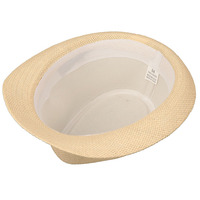 Logo personnalisé été plage chapeau de paille Jazz Panama Cowboy chapeau Fedora extérieur femmes hommes chapeau de soleil