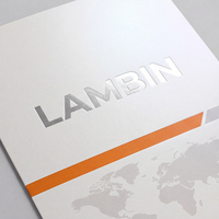 Carpeta de Presentación Personalizada al por Mayor de Fábrica, Tamaño A4, con Opciones de Laminación, Grabado en Relieve y Grabado en Bajo Relieve, Impresión Offset