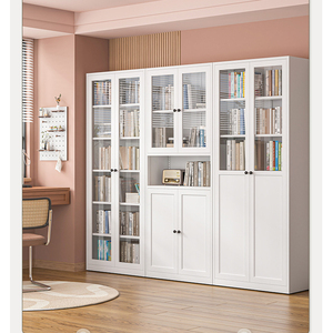 Vitrina moderna de acero para el hogar, oficina, escuela, comedor, <span class=keywords><strong>supermercado</strong></span>, uso, estantería alta fabricada, sala de estar - Product Image 2