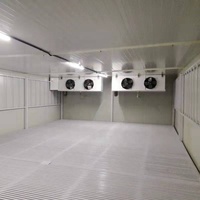 Conteneur frigorifique mobile isolé, chambre froide / entrepôt frigorifique pour la viande / le poisson / les légumes