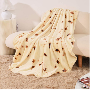 Couverture de pizza d'<span class=keywords><strong>hiver</strong></span> en tissu doux et confortable, personnalisée avec logo, de haute qualité, fabriquée en Chine - Product Image 4