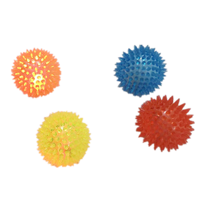 ลูกบอลนวดเรืองแสงขนาด 7.5 ซม. พร้อมสายรัดยืดหยุ่น ของขวัญสุดพิเศษพร้อมเสียงหวีด - Product Image 2