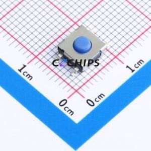 K2-1156SP-D5SW-05 Tactile Switch SMD Switch Single Pole Single Throw Round Button 3.5N Vertical Mount - Product Image 1