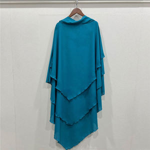 Abaya longue pour femmes Ramadan Eid, vêtement de prière à 3 couches, <span class=keywords><strong>tenue</strong></span> islamique <span class=keywords><strong>traditionnelle</strong></span> avec un style moderne - Product Image 3