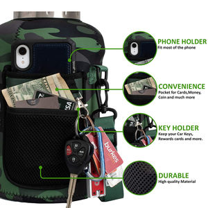 Funda de neopreno con aislamiento para botella de agua, soporte de botella grande con correa para el hombro, 3,2 L, venta al por mayor - Product Image 3