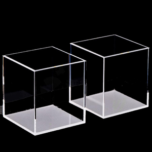 Nhà Máy bán hàng trực tiếp hợp nhất thạch anh trong suốt vuông thủy tinh crucible hợp nhất thạch anh crucible - Product Image 3