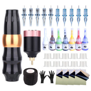 Kit complet de machine à tatouer Yuanyun, stylo à tatouer professionnel tout-en-un pour débutants, livraison transfrontalière - Product Image 1