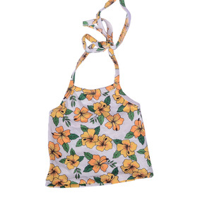 Offre Spéciale Da3-1 – Haut court dos nu pour filles, 240g, avec bretelles et nœud, style anglais, en polyester/coton - Product Image 2
