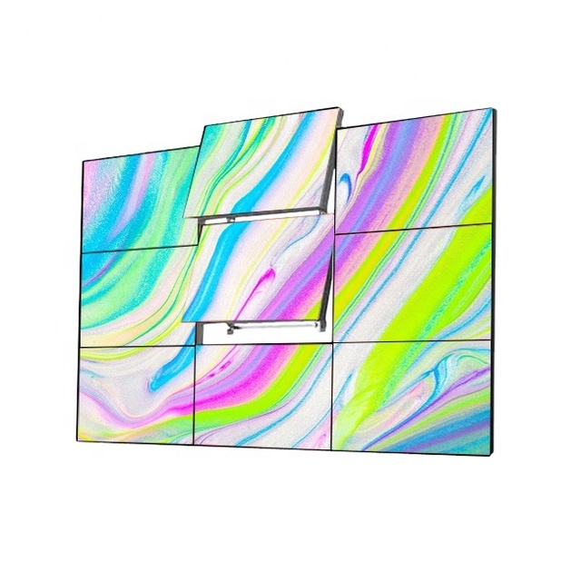 55inch 0.88mm 700nits High Brightness 4K Samsung Display Screen 2X2 3X3 DID LCD Video Wall Display Screen Splicing Screen