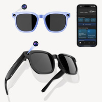 Gafas Inteligentes H03 800W con Cámara HD de 8MP, Grabación de Video, Transferencia WIFI de 32GB, Control por Gestos ChatGPT, Traducción por IA y Fotografía