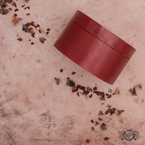 Griffe Montenapoleone <b>Red</b> Wooden Decorative Storage <b>Box</b> - Product Image 3