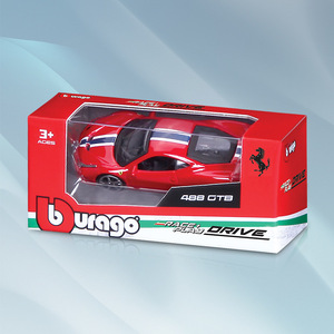 Vente chaude Bburago 1:64 Super Racing Car Collection Ferrar i <span class=keywords><strong>458</strong></span> 488 F12 voiture en alliage métal modèle véhicule jouet moulé sous pression - Product Image 5