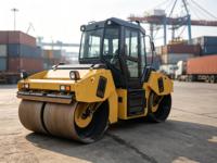Rouleau compresseur à double tambour de 10 tonnes et 75 kW pour la construction et le compactage des routes en asphalte