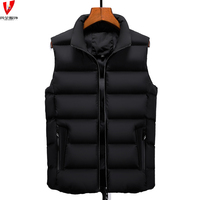 Gilet matelassé personnalisé pour homme en nylon sans manches, avec logo – Fabricant sur mesure