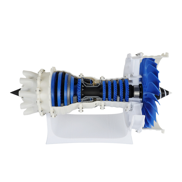 DIY 3D Printer Parts Aircraft Engine Model