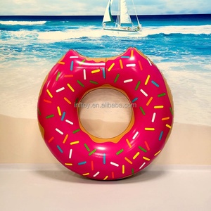 90cm PVC <b>Inflatable</b> River Tube Run <b>Pool</b> Floating Above Water <b>for</b> Adults Donut Swimming Ring - Product Image 2