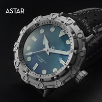 1 pièces logo personnalisé luxe 20atm BGW9 plongée Titane coque Sellita sw200 mécanique automatique montre de plongée homme requin sangle