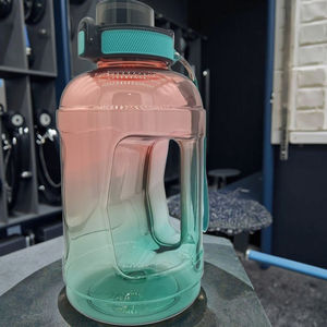 Joy Fashion, botella de agua de gimnasio con degradado de gran capacidad, Unisex, PC, vasos, caliente, térmica, creativa, diseño de rampa para exteriores - Product Image 3