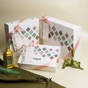 Boîte d'emballage en papier pour pâtisserie <span class=keywords><strong>jetable</strong></span> avec logo personnalisé, <span class=keywords><strong>prix</strong></span> de gros, boîte d'emballage pour tartes aux œufs avec compartiments - Product Image 6