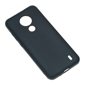 Produttore all'ingrosso opaco TPU custodie morbide smerigliate <span class=keywords><strong>Cover</strong></span> posteriore in Silicone custodia per cellulare Nokia <span class=keywords><strong>C21</strong></span> nero - Product Image 3