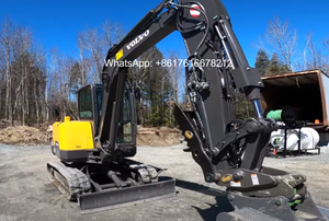 Excavatrice sur chenilles Volvo EC60 fabriquée en Corée du Sud, pelle sur chenilles Volvo 60 de 6 tonnes à prix abordable en Chine - Product Image 5