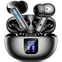 Écouteurs intra-auriculaires TWS Q10 à réduction de bruit active, son surround 360°, chipset JL, étanchéité IPX5, bobine dynamique large de 13 mm