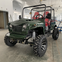 Richi Buggy/Kart Jeep Électrique/à Essence Homologué Route de Haute Qualité 300cc 350cc avec Sièges en Cuir pour Adultes