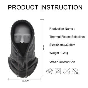 थोक सस्ते सर्दियों Windproof <span class=keywords><strong>Balaclava</strong></span> टोपी थर्मल ऊन पूर्ण चेहरे को कवर स्की मुखौटा <span class=keywords><strong>Balaclava</strong></span> - Product Image 3