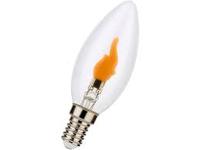 Ampoule LED à filament vintage Edison C35, culot E12 E14 E26 E27, éclairage décoratif pour la maison, le café, le lustre