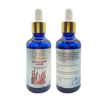 OEM 50ml sérum naturel biologique éclatant pour le corps, le coude et le genou foncés, éliminant la mélanine, le blanchiment, les ridules et la peau lâche