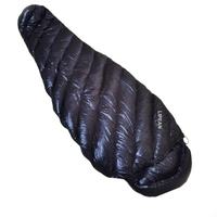 Meilleur sac de couchage portable en duvet d'oie ultraléger en nylon 10D pour le camping en plein air