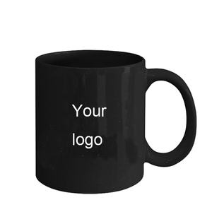 الترويجية هدايا أسود السيراميك القدح مع شعار شخصية قدح قهوة من السيراميك - Product Image 1