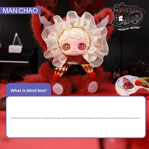 Porte-clés en peluche PVC original et authentique Manchao MIOCO Realm Obilivion Series Whisper Craft Trendy Mystery Blind Box, mignon - Product Image 3