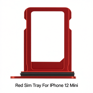 Bandeja SIM Roja para iPhone 12 Mini - Product Image 2