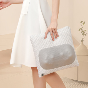 <b>Wireless</b> Massage Pillow Rechargeable <b>Heated</b> For Neck Back Waist Legs Full Body Massage With Remote <b>Control</b> - Product Image 3