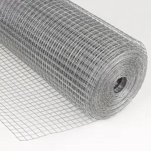 pvc coated/hot dipped/electric galvanized/stainless steel hog wire welded rabbit cage wire mesh 1/2,3/4,1inch,8 10 12 1416 gauge