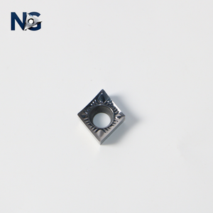 Pastilhas de Metal Duro CCGT091304-AK de Alta Resistência ao Desgaste para Ferramentas de Torneamento CNC com Revestimento CVD OEM Personalizável - Product Image 1