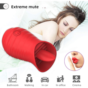 Vibromasseur multifonctionnel YAQU pour lécher la langue pour femme Sex toy de stimulation du clitoris et du point G - Product Image 6
