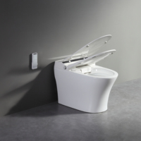 Vente directe d'usine, WC intelligent en céramique monobloc à poser au sol, sanitaire intelligent à prix avantageux
