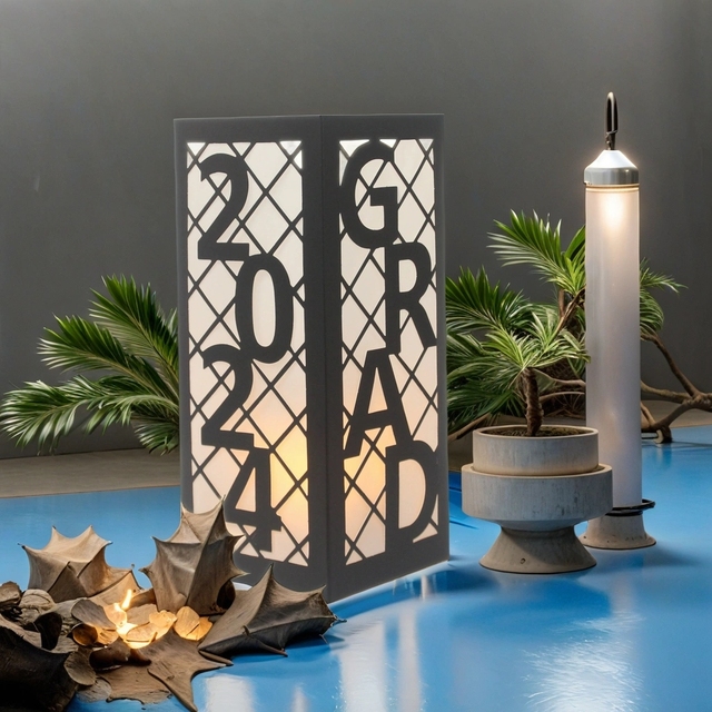 Graduation Table Centerpieces Class of 2024 Boxes Graduation Lampshade Decorations College Congrats Grad Party  Table Decor