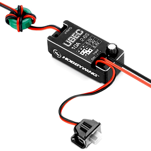 Module régulateur de tension <span class=keywords><strong>UBEC</strong></span> étanche Hobbywing <span class=keywords><strong>10A</strong></span>, 2-6S, 6/7.4/8.4V, <span class=keywords><strong>10A</strong></span> réglable, boîtier métallique BEC pour pièces de voiture RC - Product Image 4