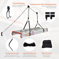 Système de poulie de levage pour kayak, système de levage robuste pour garage, pour kayak, vélo, canoë, coffre de toit