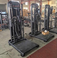 Machine à plaques DFT Commerciale sur pied multi-positions L03, à charge par broches, pour exercices de bras, épaules, poitrine et Deltoides arrière