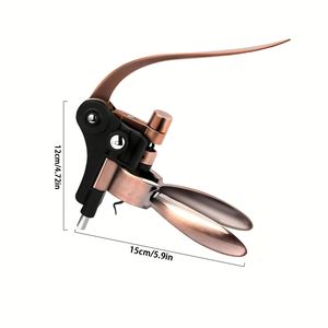 Juego de abridor de vino tinto de aleación de zinc con cabeza de conejo IStapromo Gifts - Product Image 3