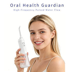 Hydropulseur buccal portable rechargeable étanche IPX7 de marque, capacité 220 ml - Product Image 2