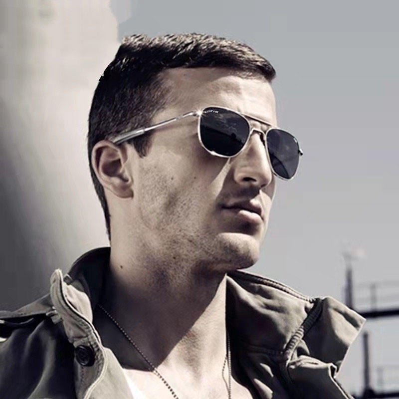Pilot Sunglasses Men High Quality Polarized Sun Glasses