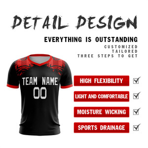 Maillot de football de l'équipe nationale 2627 version thaïlandaise, respirant, brodé, pour l'entraînement (Mbappé, Messi, Ronaldo) - Product Image 4