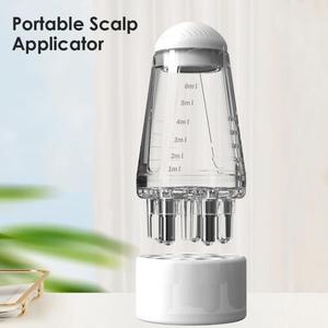 Home Use Mini Portable Waterproof Portable Hair Scalp Comb 6 <b>Heads</b> <b>Massager</b> Brush - Product Image 3